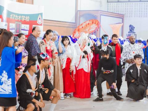 กิจกรรมวันวิชาการ ภาษาและวัฒนธรรมญี่ปุ่น 文化祭