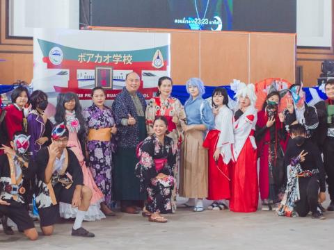 กิจกรรมวันวิชาการ ภาษาและวัฒนธรรมญี่ปุ่น 文化祭