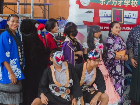 กิจกรรมวันวิชาการ ภาษาและวัฒนธรรมญี่ปุ่น 文化祭