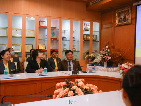 ต้อนรับศึกษาดูงาน โรงเรียนสหัสขันธ์ศึกษา