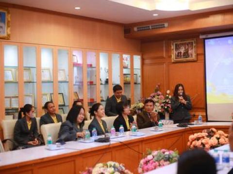 ต้อนรับศึกษาดูงาน โรงเรียนสหัสขันธ์ศึกษา