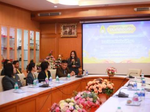 ต้อนรับศึกษาดูงาน โรงเรียนสหัสขันธ์ศึกษา