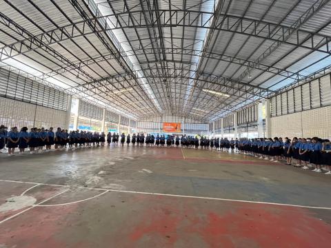 กิจกรรมเข้าค่ายพักแรมของผู้บำเพ็ญประโยชน์โรงเรียนบัวขาว 2567