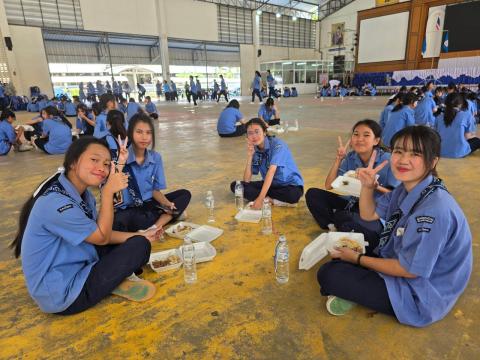 กิจกรรมเข้าค่ายพักแรมของผู้บำเพ็ญประโยชน์โรงเรียนบัวขาว 2567