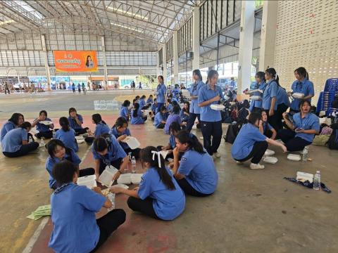 กิจกรรมเข้าค่ายพักแรมของผู้บำเพ็ญประโยชน์โรงเรียนบัวขาว 2567