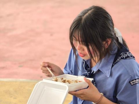 กิจกรรมเข้าค่ายพักแรมของผู้บำเพ็ญประโยชน์โรงเรียนบัวขาว 2567
