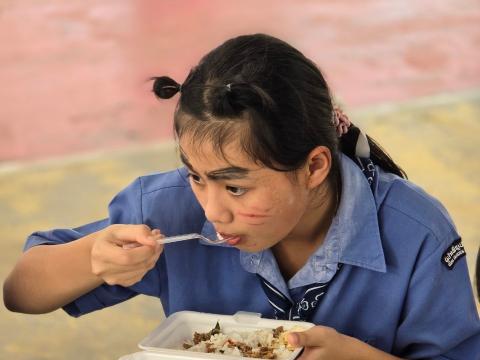 กิจกรรมเข้าค่ายพักแรมของผู้บำเพ็ญประโยชน์โรงเรียนบัวขาว 2567