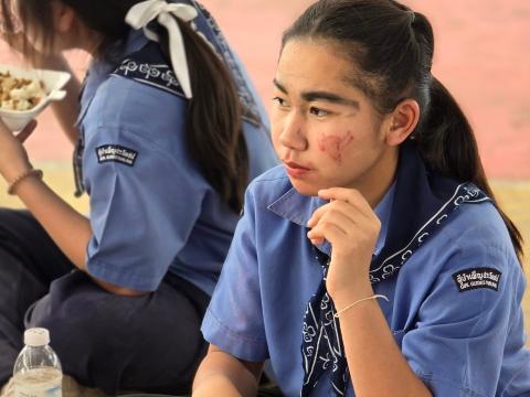 กิจกรรมเข้าค่ายพักแรมของผู้บำเพ็ญประโยชน์โรงเรียนบัวขาว 2567