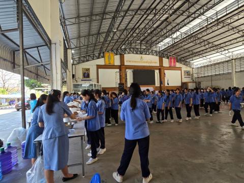 กิจกรรมเข้าค่ายพักแรมของผู้บำเพ็ญประโยชน์โรงเรียนบัวขาว 2567