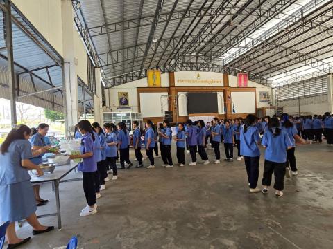 กิจกรรมเข้าค่ายพักแรมของผู้บำเพ็ญประโยชน์โรงเรียนบัวขาว 2567