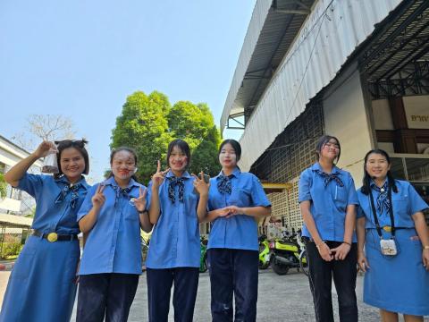 กิจกรรมเข้าค่ายพักแรมของผู้บำเพ็ญประโยชน์โรงเรียนบัวขาว 2567