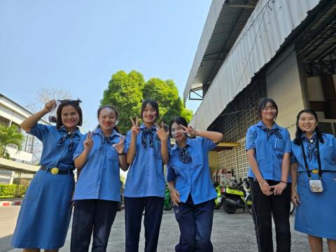 กิจกรรมเข้าค่ายพักแรมของผู้บำเพ็ญประโยชน์โรงเรียนบัวขาว 2567