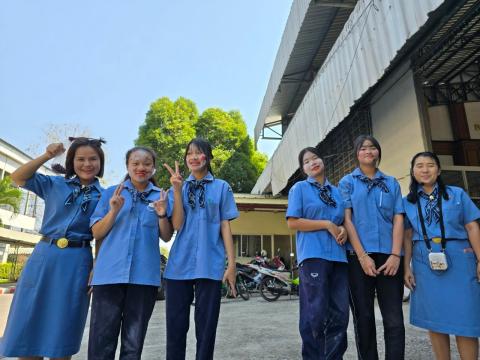 กิจกรรมเข้าค่ายพักแรมของผู้บำเพ็ญประโยชน์โรงเรียนบัวขาว 2567