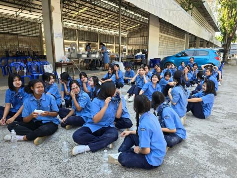 กิจกรรมเข้าค่ายพักแรมของผู้บำเพ็ญประโยชน์โรงเรียนบัวขาว 2567