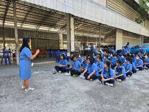 กิจกรรมเข้าค่ายพักแรมของผู้บำเพ็ญประโยชน์โรงเรียนบัวขาว 2567