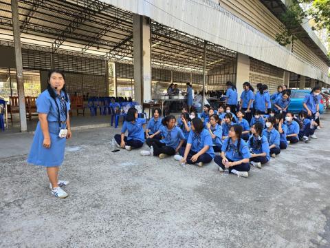 กิจกรรมเข้าค่ายพักแรมของผู้บำเพ็ญประโยชน์โรงเรียนบัวขาว 2567