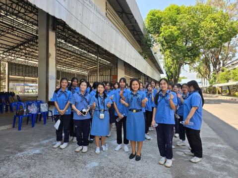 กิจกรรมเข้าค่ายพักแรมของผู้บำเพ็ญประโยชน์โรงเรียนบัวขาว 2567