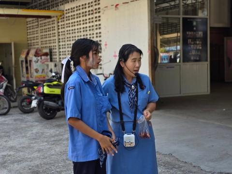 กิจกรรมเข้าค่ายพักแรมของผู้บำเพ็ญประโยชน์โรงเรียนบัวขาว 2567