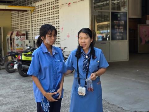 กิจกรรมเข้าค่ายพักแรมของผู้บำเพ็ญประโยชน์โรงเรียนบัวขาว 2567