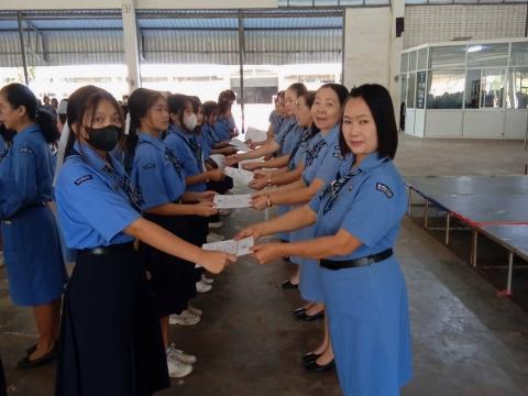 กิจกรรมเข้าค่ายพักแรมของผู้บำเพ็ญประโยชน์โรงเรียนบัวขาว 2567