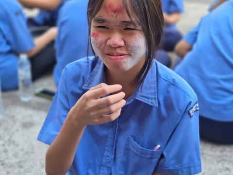 กิจกรรมเข้าค่ายพักแรมของผู้บำเพ็ญประโยชน์โรงเรียนบัวขาว 2567