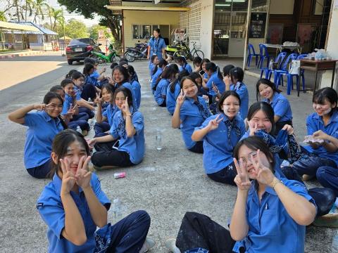 กิจกรรมเข้าค่ายพักแรมของผู้บำเพ็ญประโยชน์โรงเรียนบัวขาว 2567