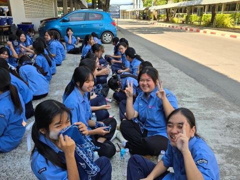 กิจกรรมเข้าค่ายพักแรมของผู้บำเพ็ญประโยชน์โรงเรียนบัวขาว 2567