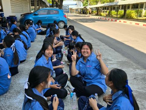 กิจกรรมเข้าค่ายพักแรมของผู้บำเพ็ญประโยชน์โรงเรียนบัวขาว 2567