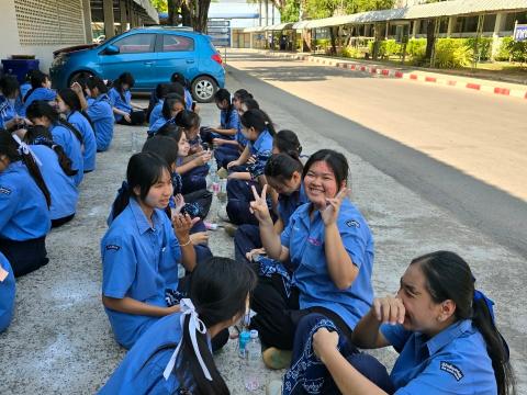 กิจกรรมเข้าค่ายพักแรมของผู้บำเพ็ญประโยชน์โรงเรียนบัวขาว 2567