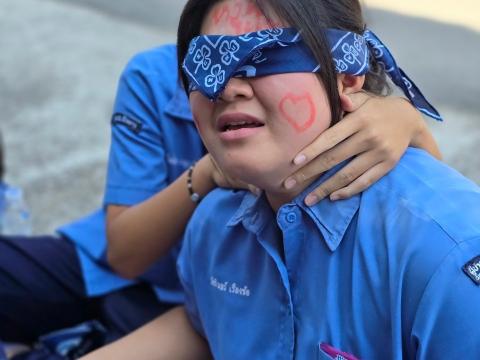 กิจกรรมเข้าค่ายพักแรมของผู้บำเพ็ญประโยชน์โรงเรียนบัวขาว 2567