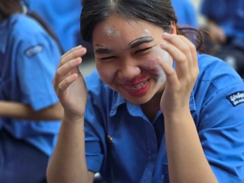 กิจกรรมเข้าค่ายพักแรมของผู้บำเพ็ญประโยชน์โรงเรียนบัวขาว 2567