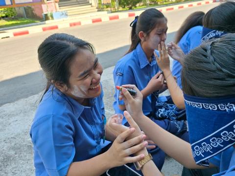 กิจกรรมเข้าค่ายพักแรมของผู้บำเพ็ญประโยชน์โรงเรียนบัวขาว 2567