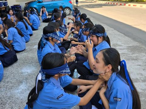 กิจกรรมเข้าค่ายพักแรมของผู้บำเพ็ญประโยชน์โรงเรียนบัวขาว 2567