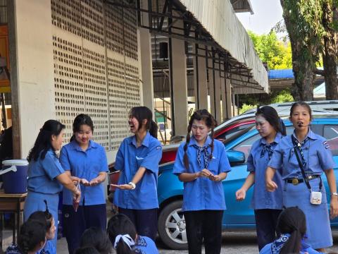 กิจกรรมเข้าค่ายพักแรมของผู้บำเพ็ญประโยชน์โรงเรียนบัวขาว 2567