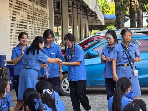 กิจกรรมเข้าค่ายพักแรมของผู้บำเพ็ญประโยชน์โรงเรียนบัวขาว 2567