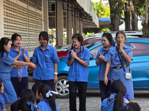 กิจกรรมเข้าค่ายพักแรมของผู้บำเพ็ญประโยชน์โรงเรียนบัวขาว 2567