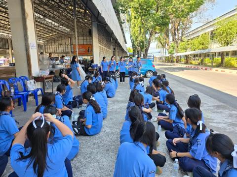กิจกรรมเข้าค่ายพักแรมของผู้บำเพ็ญประโยชน์โรงเรียนบัวขาว 2567