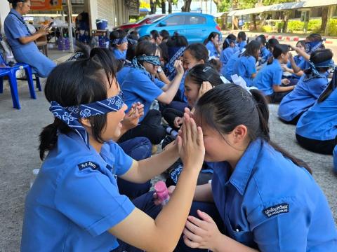 กิจกรรมเข้าค่ายพักแรมของผู้บำเพ็ญประโยชน์โรงเรียนบัวขาว 2567