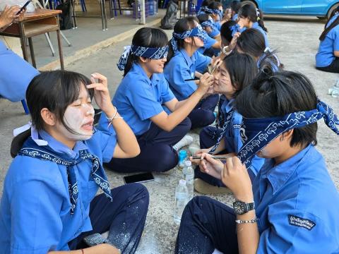 กิจกรรมเข้าค่ายพักแรมของผู้บำเพ็ญประโยชน์โรงเรียนบัวขาว 2567