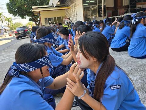กิจกรรมเข้าค่ายพักแรมของผู้บำเพ็ญประโยชน์โรงเรียนบัวขาว 2567