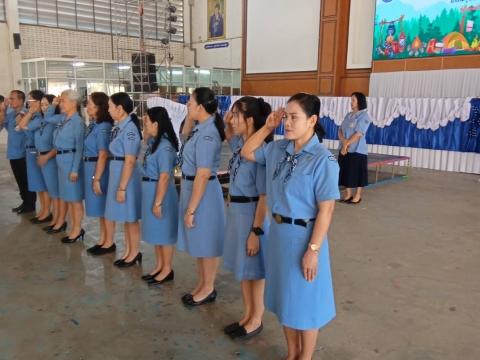กิจกรรมเข้าค่ายพักแรมของผู้บำเพ็ญประโยชน์โรงเรียนบัวขาว 2567