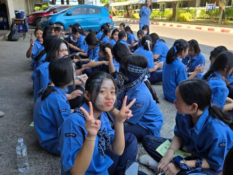 กิจกรรมเข้าค่ายพักแรมของผู้บำเพ็ญประโยชน์โรงเรียนบัวขาว 2567