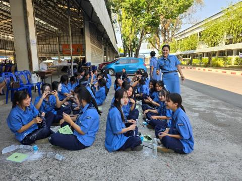 กิจกรรมเข้าค่ายพักแรมของผู้บำเพ็ญประโยชน์โรงเรียนบัวขาว 2567