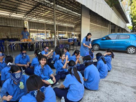 กิจกรรมเข้าค่ายพักแรมของผู้บำเพ็ญประโยชน์โรงเรียนบัวขาว 2567
