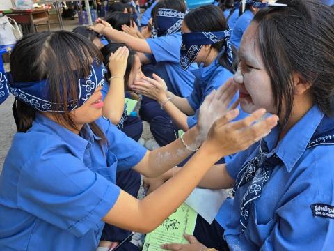กิจกรรมเข้าค่ายพักแรมของผู้บำเพ็ญประโยชน์โรงเรียนบัวขาว 2567