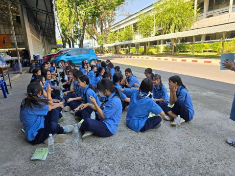 กิจกรรมเข้าค่ายพักแรมของผู้บำเพ็ญประโยชน์โรงเรียนบัวขาว 2567