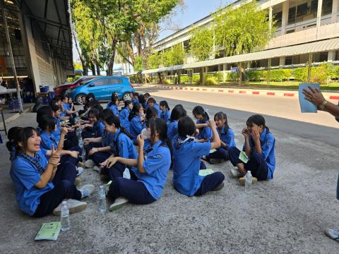 กิจกรรมเข้าค่ายพักแรมของผู้บำเพ็ญประโยชน์โรงเรียนบัวขาว 2567