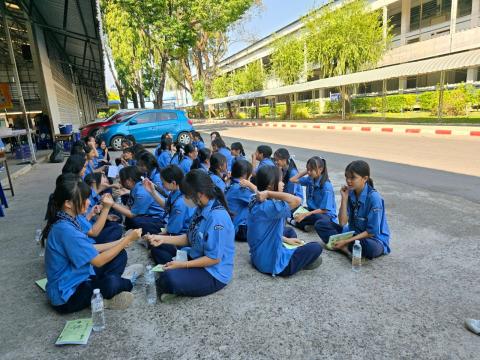 กิจกรรมเข้าค่ายพักแรมของผู้บำเพ็ญประโยชน์โรงเรียนบัวขาว 2567