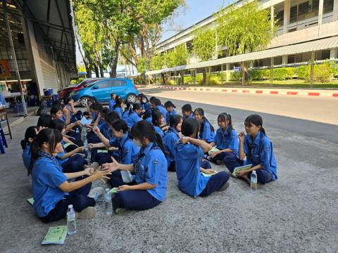 กิจกรรมเข้าค่ายพักแรมของผู้บำเพ็ญประโยชน์โรงเรียนบัวขาว 2567