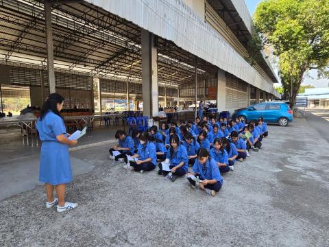 กิจกรรมเข้าค่ายพักแรมของผู้บำเพ็ญประโยชน์โรงเรียนบัวขาว 2567